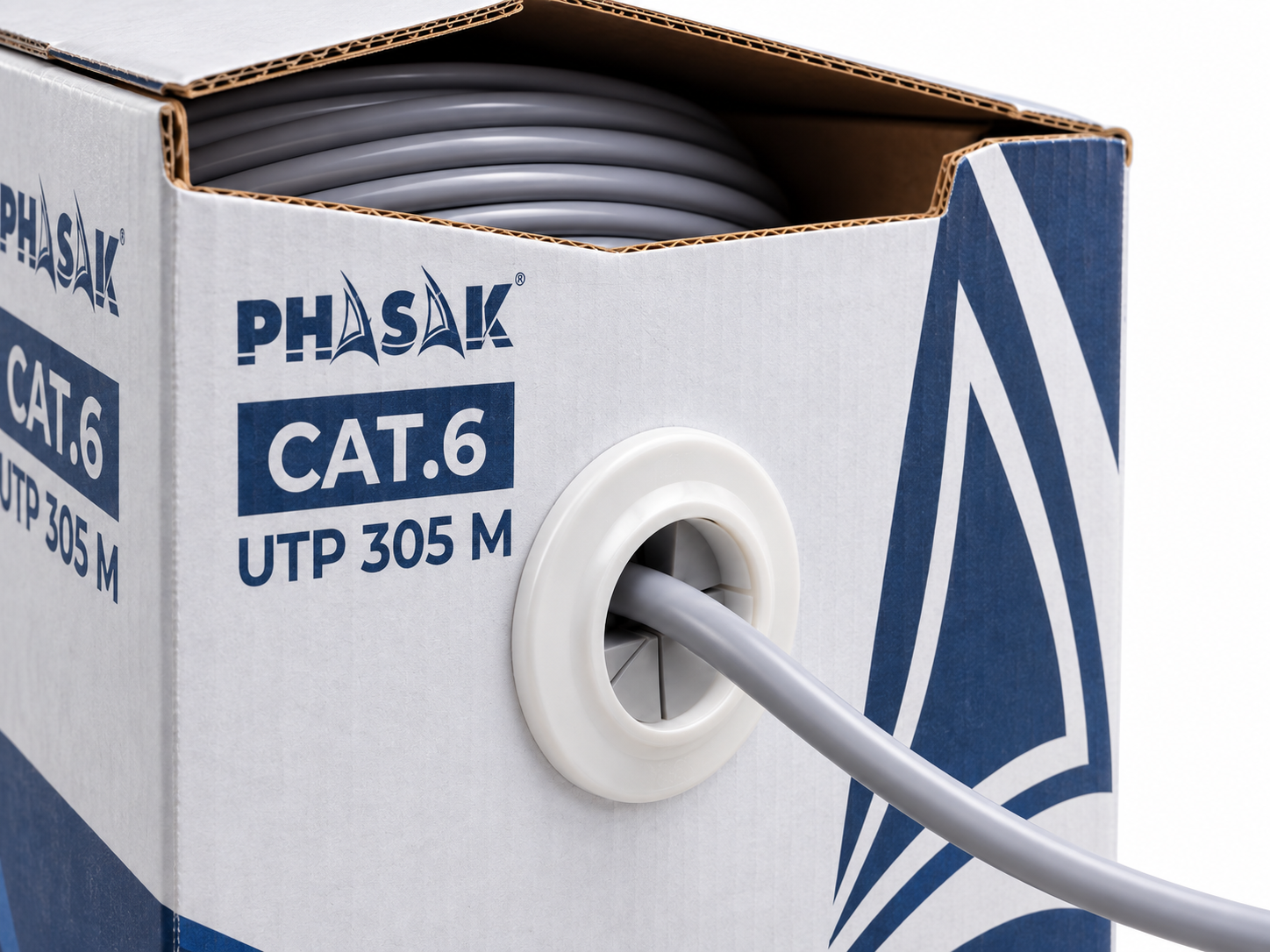 Caja dispensadora de bobina de cable PHASAK