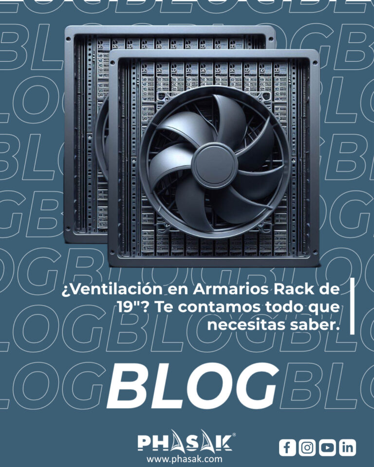 ¿Ventilación en Armarios Rack de 19″? Lo que necesitas saber