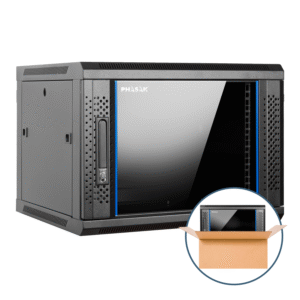 Rack mural 19" Phasak Pro  9U  600x600 Montado - PHO 3109