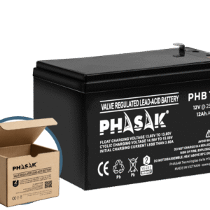 Batería 12V 12Ah PHASAK - PHB 1212