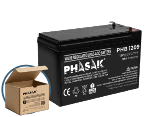 Batería 12V 9Ah PHASAK - PHB 1209
