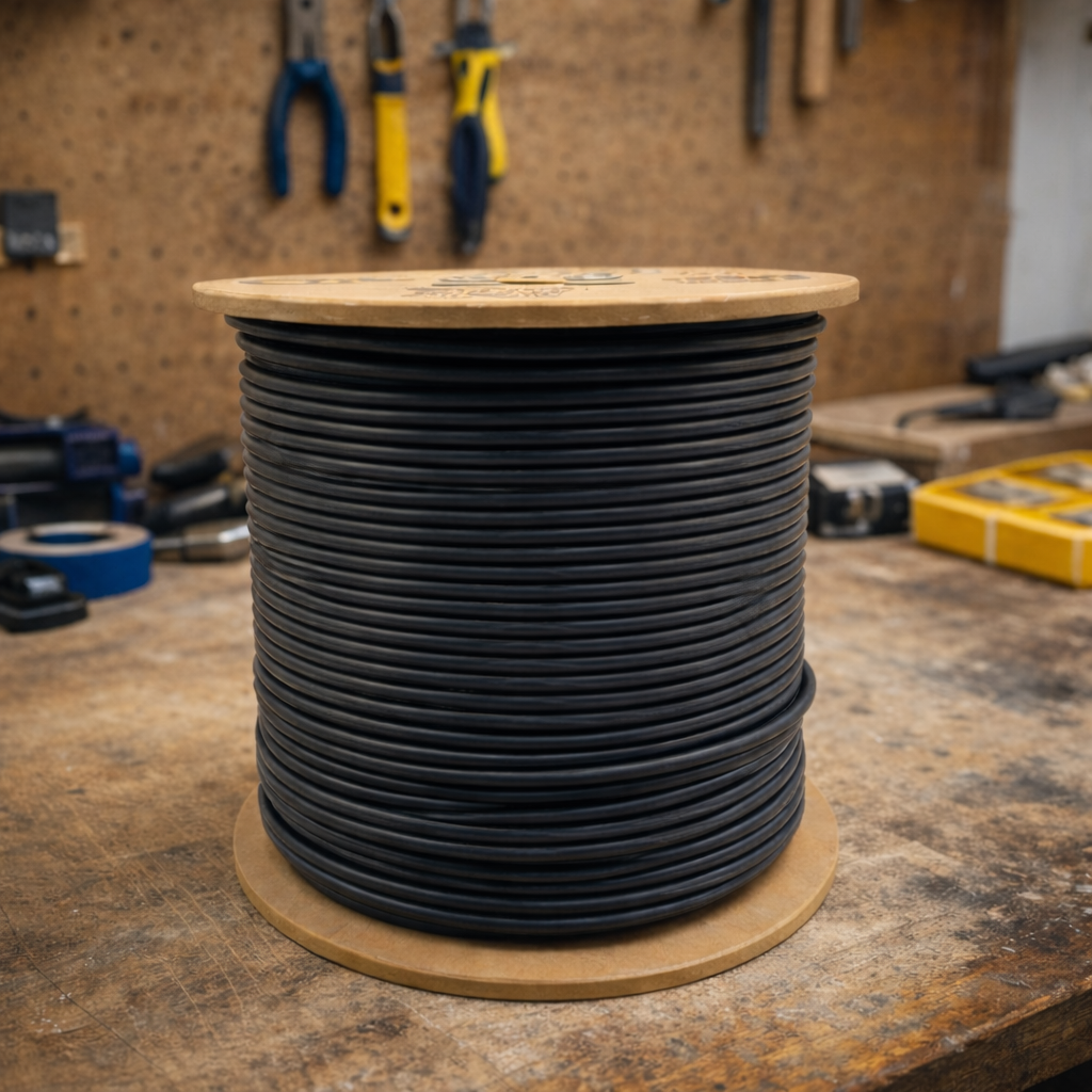 Bobina de Cable exterior FTP Cat.6 100% cobre sólido AWG23 305 m – PHR 672 | PHASAK Bobina de Cable exterior FTP Cat.6 100% cobre sólido AWG23 305 m – PHR 672 | PHASAK – Bobina de cable exterio PHR 672 PHASAK