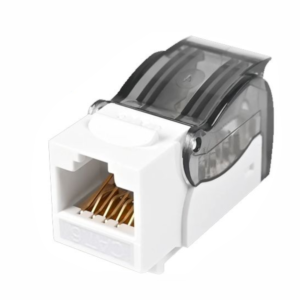 Conector Keystone RJ45 Cat.6 UTP · Dual Block · 90º · Blanco - PHK 2221