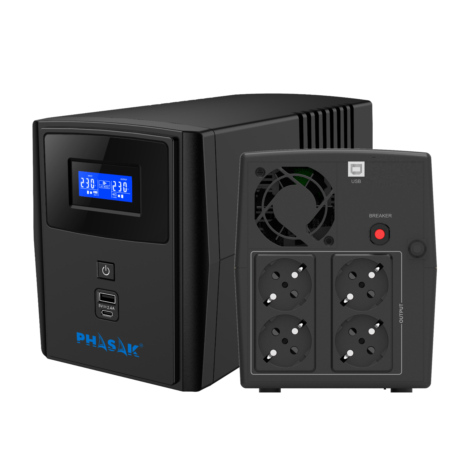 SAI Phasak Sirius Interactivo 1560 VA - PH 7315 SAI Phasak Sirius Interactivo 1560 VA - PH 7315 – PHASAK Sirius 1