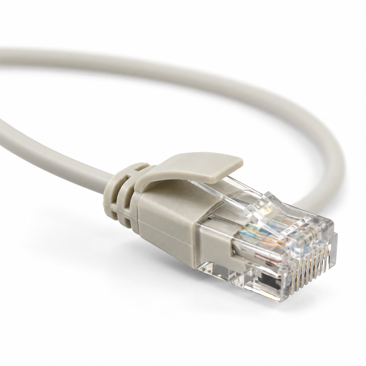 PHASAK Ultra-Slim Cat.6A U/UTP Extra-Thin Patch Cable 100% Copper · Grey · 1 m – PHKUS 2501 PHASAK Ultra-Slim Cat.6A U/UTP Extra-Thin Patch Cable 100% Copper · Grey · 1 m – PHKUS 2501 – PHASAK ULTRA SLIM