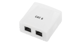 CAJA SUPERFICIE CAT. 6 · UTP · 2x RJ45 - PHK 1012