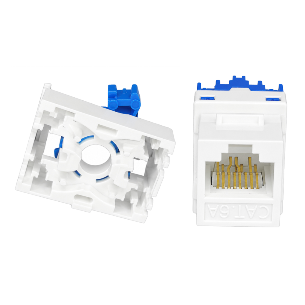 Conector keystone PHASAK RJ45 Cat.6A UTP con botón rotativo – PHK 2224 Conector keystone PHASAK RJ45 Cat.6A UTP con botón rotativo – PHK 2224 – PHK 2224 conector phasak 3