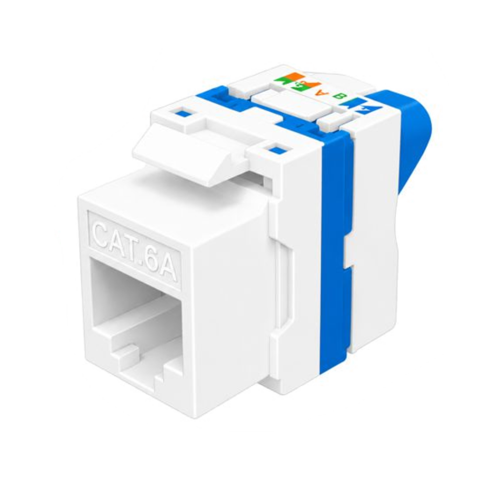 Conector keystone PHASAK RJ45 Cat.6A UTP con botón rotativo – PHK 2224 Conector keystone PHASAK RJ45 Cat.6A UTP con botón rotativo – PHK 2224 – PHK 2224 conector phasak