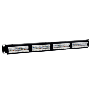 Patch panel 19" 24P PHASAK Cat.6A UTP RJ45 DUAL 1U - PU 2421