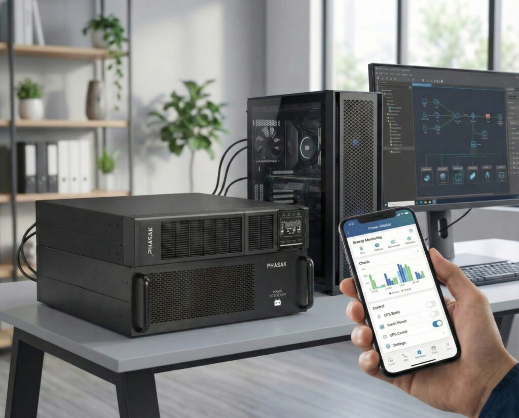 Software de Gestión PowerMaster – Power master SAI PHASAK