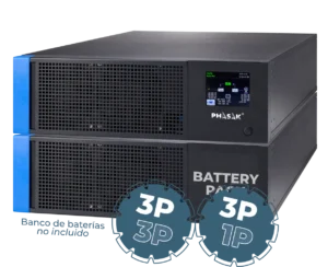 SAI PHASAK TITAN 10 kVA (30 kW) 3P/3P · 3P/1P – PH 9382 | Online Doble Conversión