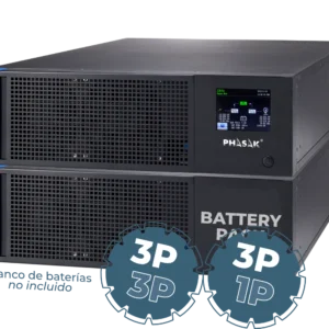 SAI PHASAK TITAN 10 kVA (10 kW) 3P/3P · 3P/1P – PH 9380 | Online Doble Conversión
