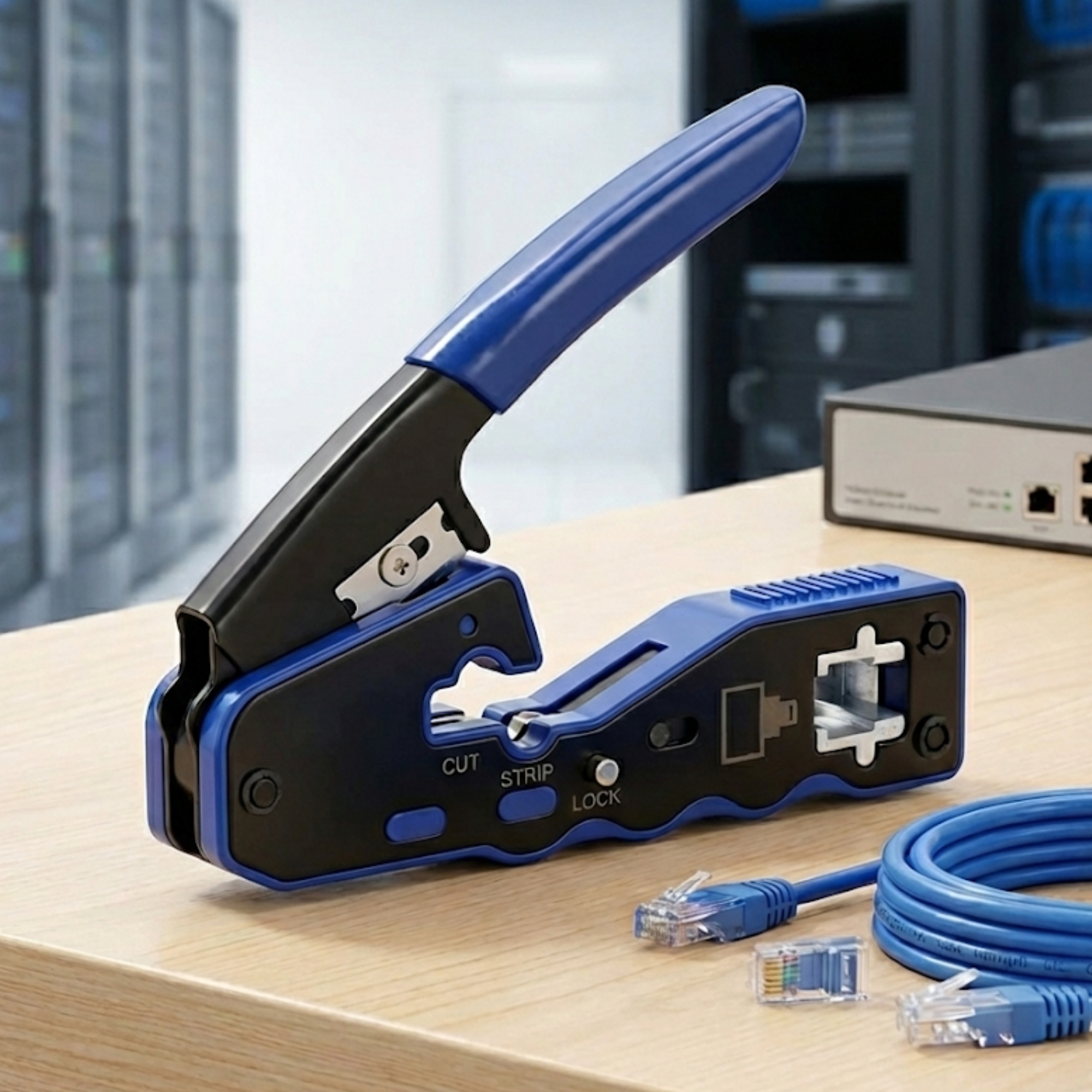 PHASAK TD 020 – Crimpadora RJ45 Fastcrimp profesional con pelacables PHASAK TD 020 – Crimpadora RJ45 Fastcrimp profesional con pelacables – TD 020 2