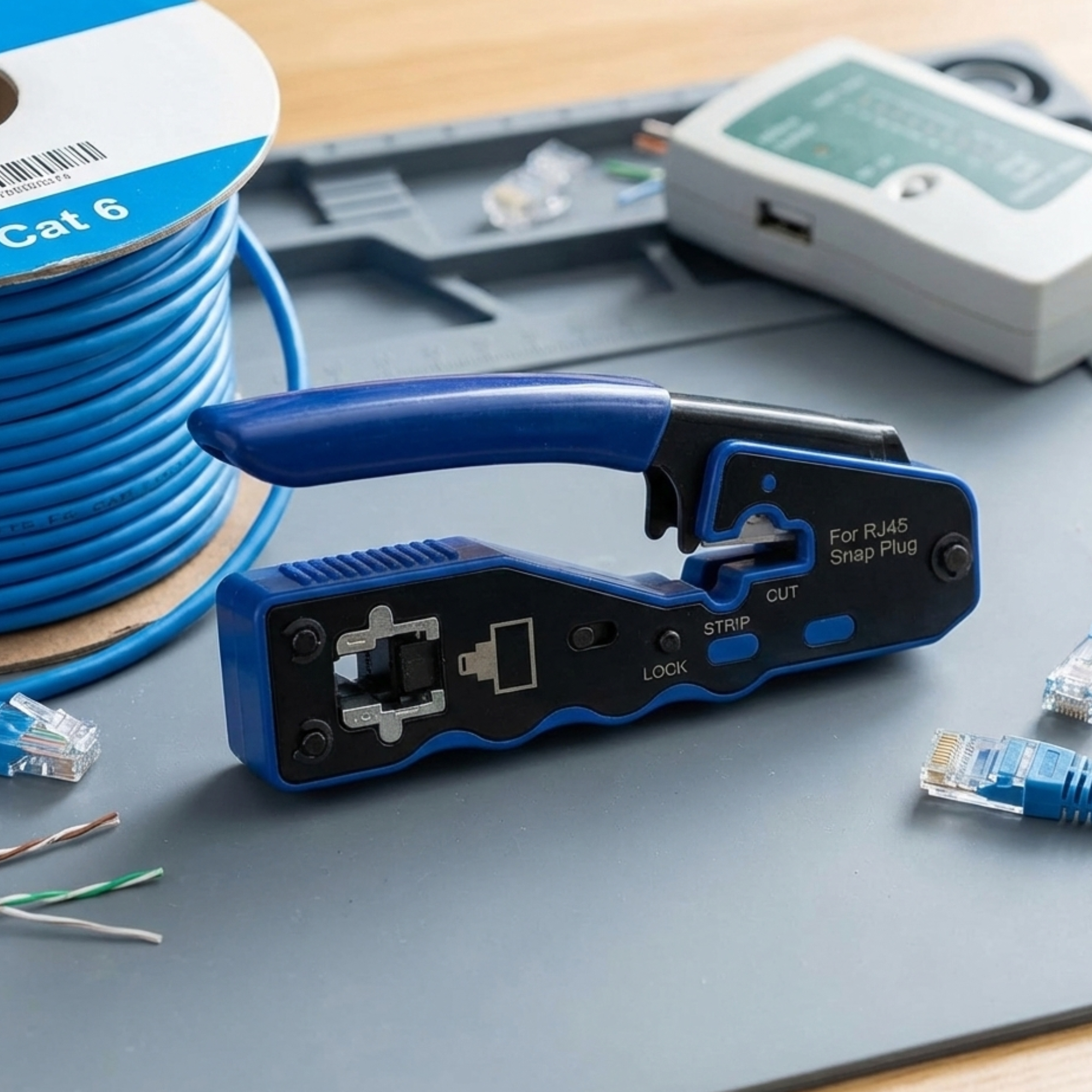 PHASAK TD 020 – Crimpadora RJ45 Fastcrimp profesional con pelacables PHASAK TD 020 – Crimpadora RJ45 Fastcrimp profesional con pelacables – TD 020 4