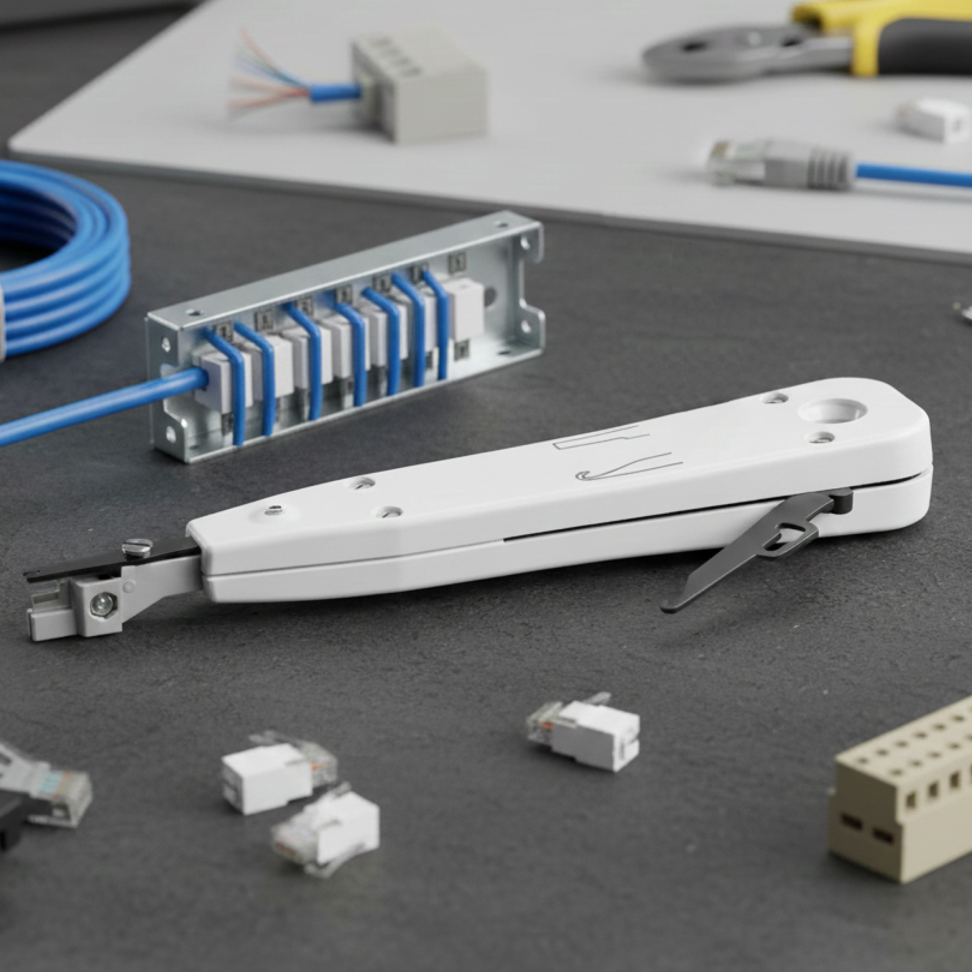 PHASAK TD 6415 – Alicate/Impactadora de inserción tipo KRONE LSA+ PHASAK TD 6415 – Alicate/Impactadora de inserción tipo KRONE LSA+ – TD 6415